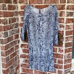 Revolve Soft Joie Snakeskin Elastic Waist Dress
